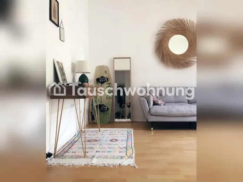 Tauschwohnung: Helle 1,5 Zimmer Wohnung im Kiez für eine Person — photo 1